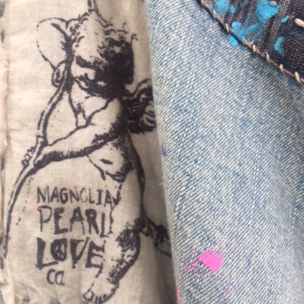 MAGNOLIA PEARL COTTON YARN DYED COVERUP - Picture 6 of 13